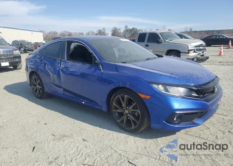 2020 Honda Civic Sport from USA, damaged, VIN 2HGFC2F81LH563716